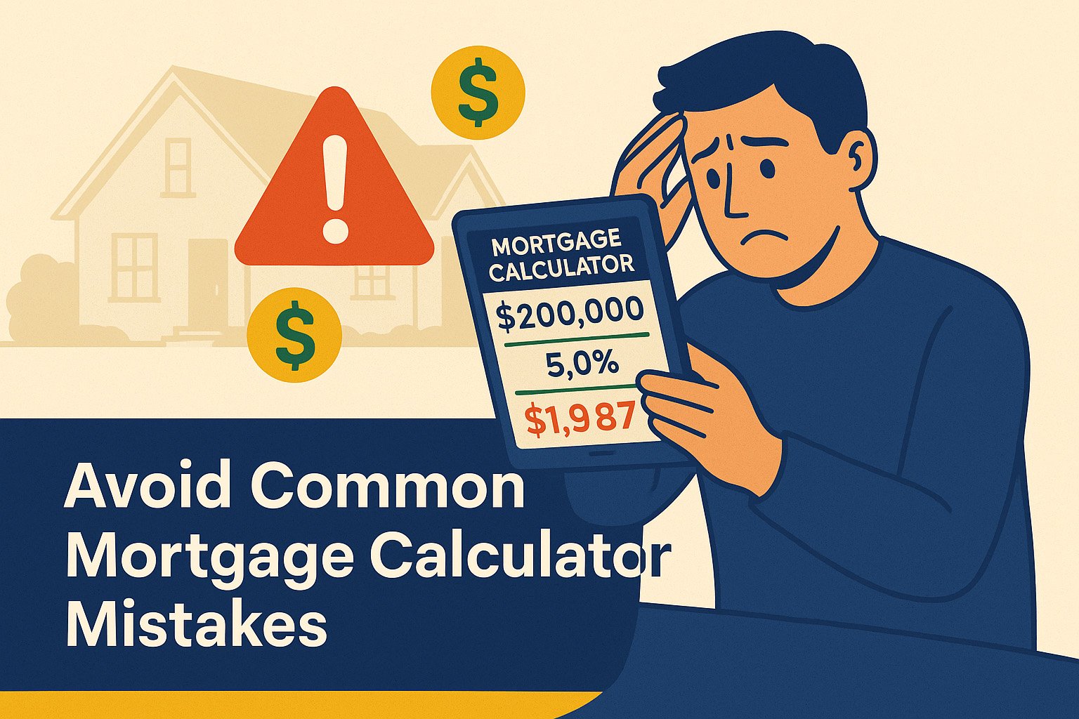 common mistakes when calculating mortgage payments
